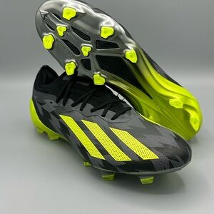 Adidas X Crazyfast Injection.1 FG 'Team Solar' IG0670 Soccer Cleats size 7